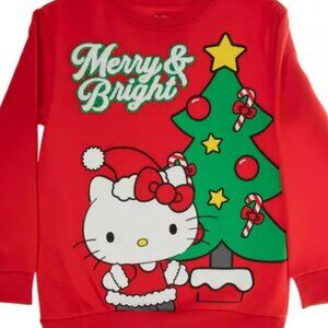 Merry & Bright Hello Kitty Youth Sweatshirt